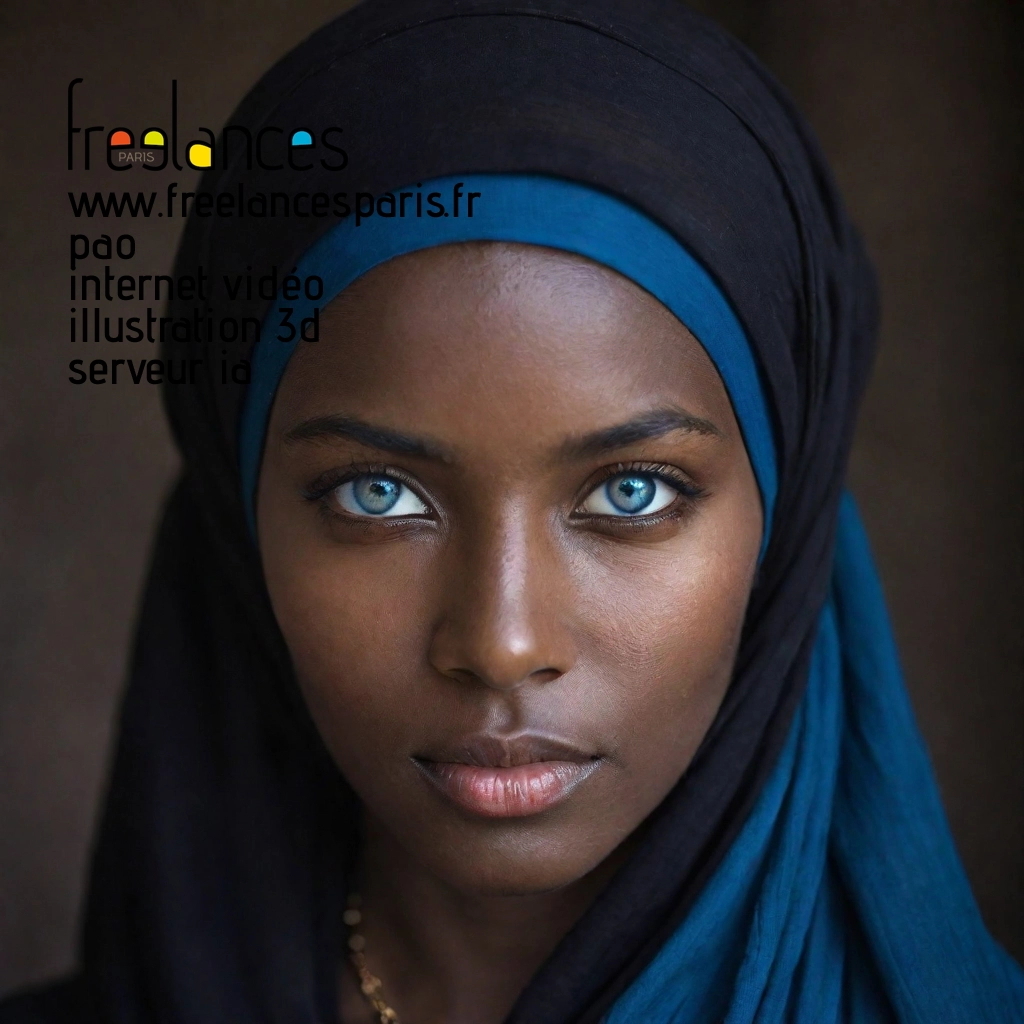 Pao mise en page internet vidéo illustration 3d serveur IA générative AI freelance paris studio de création magazines 737u6ct0